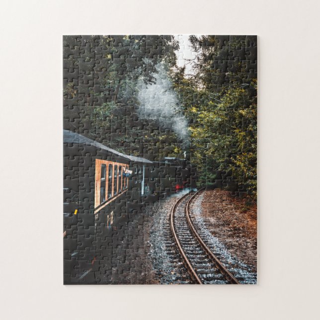 Tren rompe el rompecabezas diario del rompecabezas (Vertical)