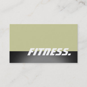 Trend Personal Trainer Fitness Sport Tarjeta de pr