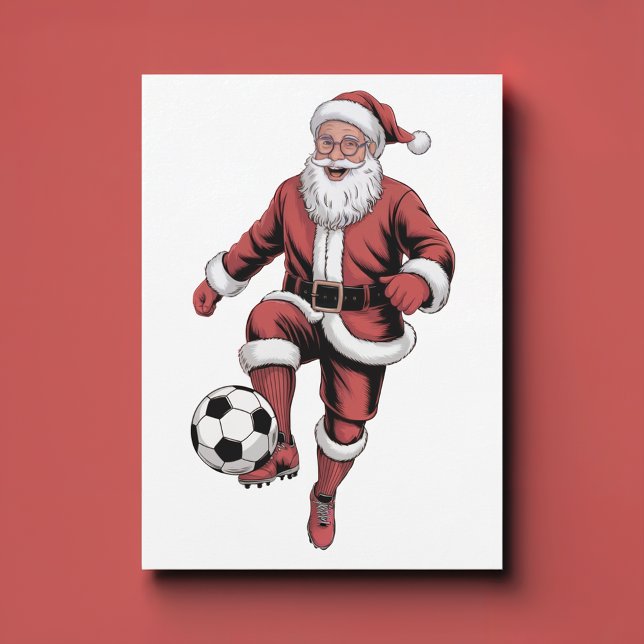 Trending Soccer Santa recién casada tarjeta de vac (Subido por el creador)
