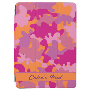 Trendz de cubierta Ipad- Camo rosa #1