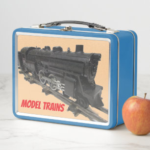 Trenes Modelo Caja de Comida de Metal