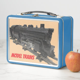 Trenes Modelo Caja de Comida de Metal
