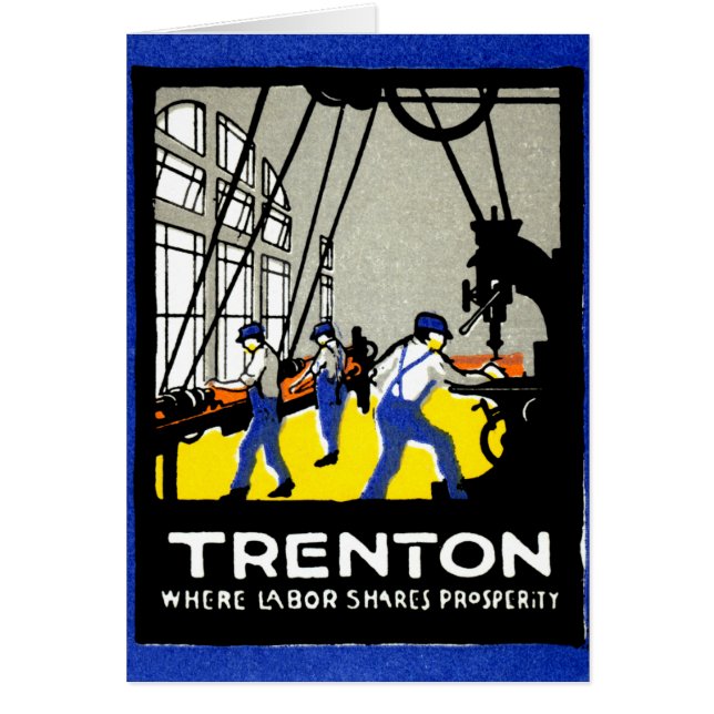 Trenton de Nueva Jersey de 1915 (Frente)