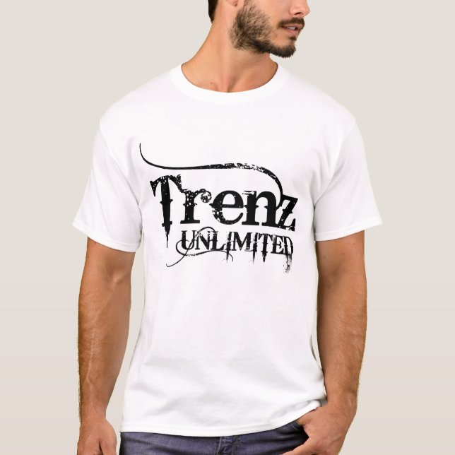 Trenz Unltd. Camiseta blanca (Anverso)