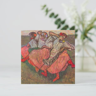 Tres bailarinas rusas de Edgar Degas