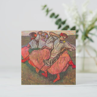 Tres bailarinas rusas de Edgar Degas