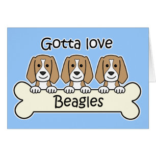Tres beagles