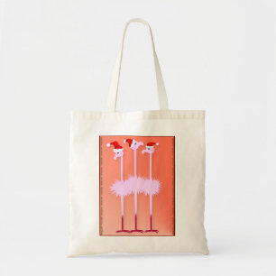 Tres bolsos de los flamencos del navidad