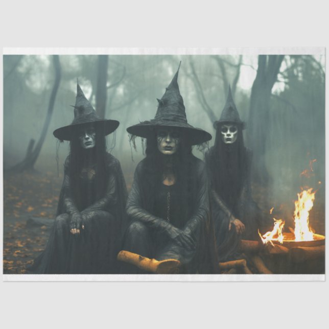 Tres brujas 1 Papel de desconfianza (Anverso)