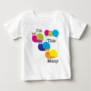 Tres caracoles soy estas muchas camisetas y regalo