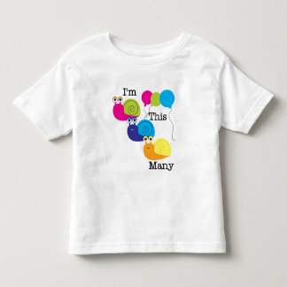 Tres caracoles soy estas muchas camisetas y regalo