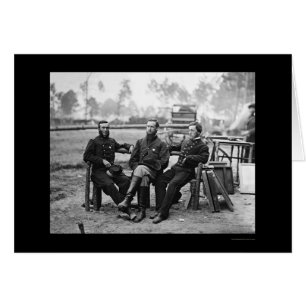 Tres cirujanos en el sitio de Petersburgo, VA 1864