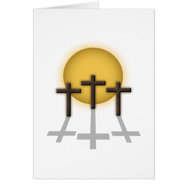 Tres cruces (Frente)