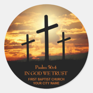Tres cruces: Biblia contra Pegatina