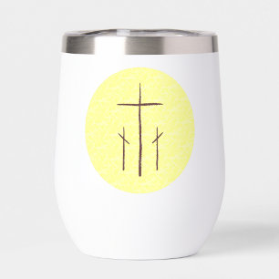 Tres cruces en Calvario Amarillo para beber