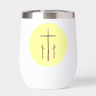 Tres cruces en Calvario Amarillo para beber