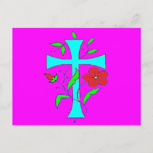 Tres diseños una tarjeta de colores vivos