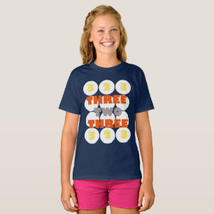 Tres dos tres camiseta funky