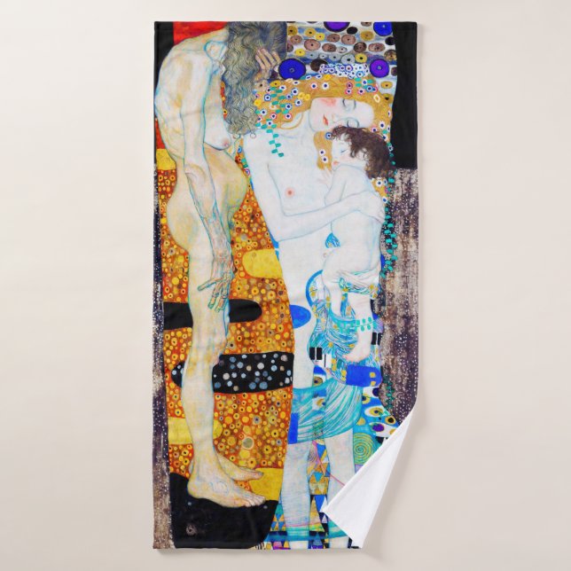 Tres Edades de Vida, Gustav Klimt (Toalla de baño)
