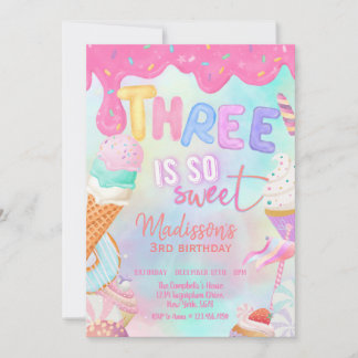 tres es una dulce invitación
