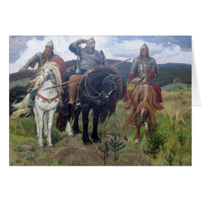 Tres exploradores (Anverso (Horizontal))