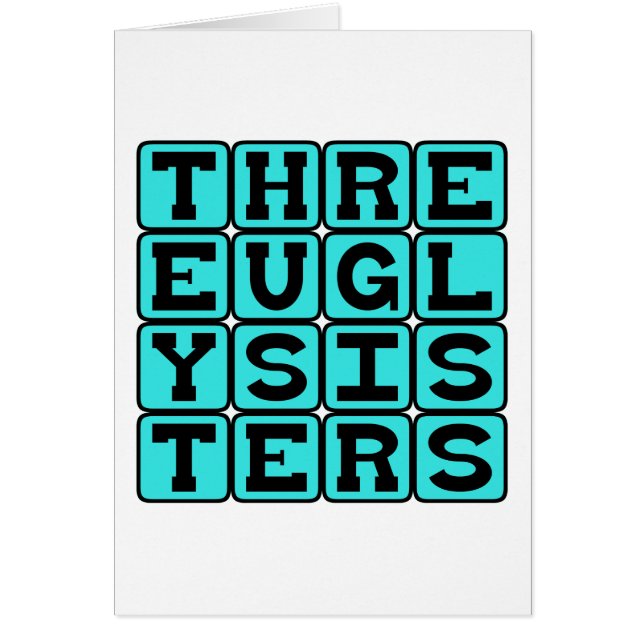 Tres feas hermanas, hermanos del cuento de Grimm (Frente)
