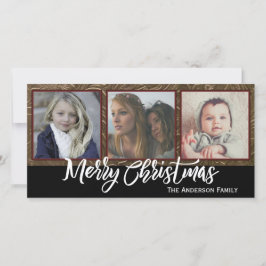 Tres fotos Feliz Navidad