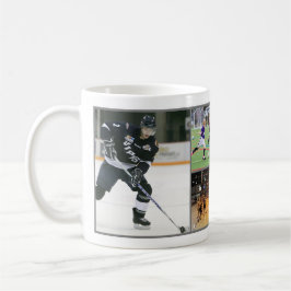 Tres fotos mejor papá en la taza mundial de café