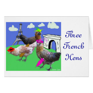 Tres gallinas francesas