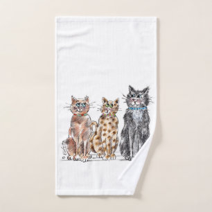 Tres gatos geniales 