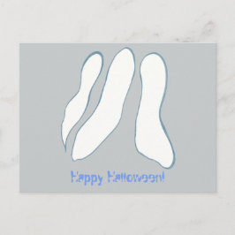 Tres Ghosts Happy Halloween Postales