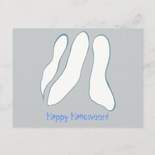 Tres Ghosts Happy Halloween Postales