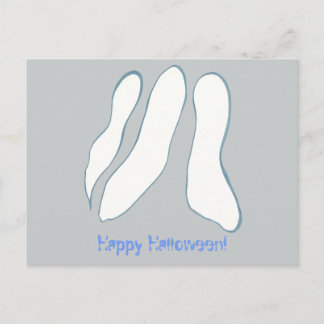 Tres Ghosts Happy Halloween Postales