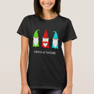 Tres Gnomos Reyes de Nture Camiseta