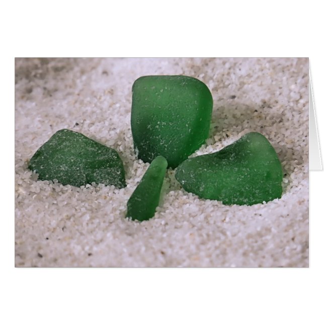 Tres hojas de vidrio de mar de trébol (Anverso (Horizontal))