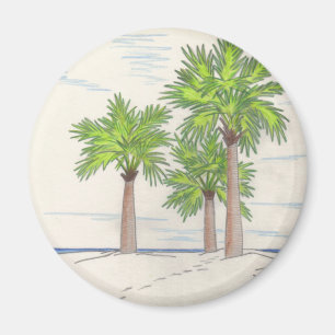 TRES imanes PALMS (redondo)