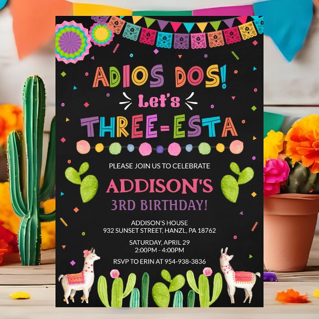 Tres invitaciones de cumpleaños de esta noche (Subido por el creador)