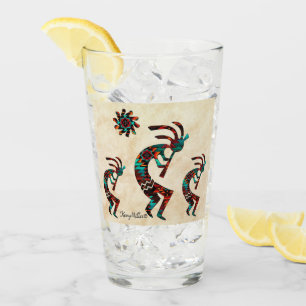 Tres Kokopelli del Sudoeste