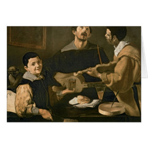 Tres músicos, 1618