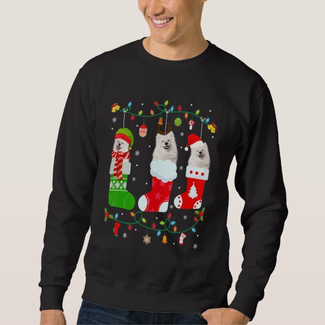 Tres Navidades del Eskimo americano cogen suéter (Anverso)