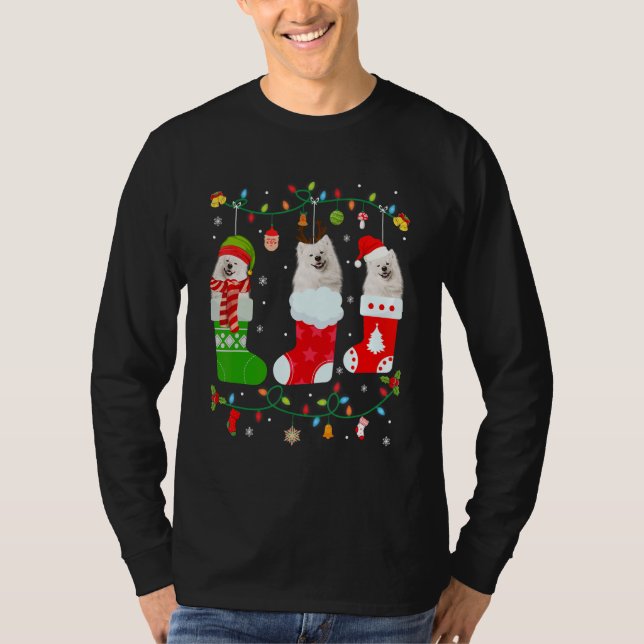Tres Navidades del Eskimo americano cogen suéter (Anverso)