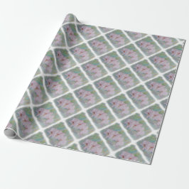 TRES ORQUÍAS BLANCAS DE PAPEL DE RAPERO