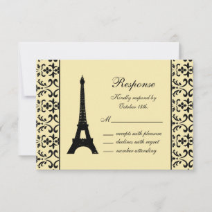 Tres Paris RSVP (amarillo)