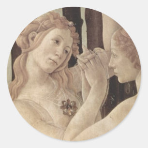 Tres pegatinas de las tolerancias de Botticelli