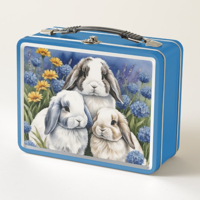 Tres pequeños conejos de conejo (Anverso)