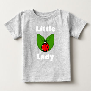Tres Pequeños Ladybugs - Camiseta Baby Fine Jersey
