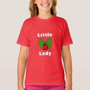Tres Pequeños Ladybugs - Camiseta Roja Básica de l