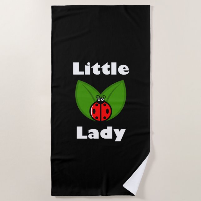 Tres Pequeños Ladybugs - Toalla de playa (Anverso)