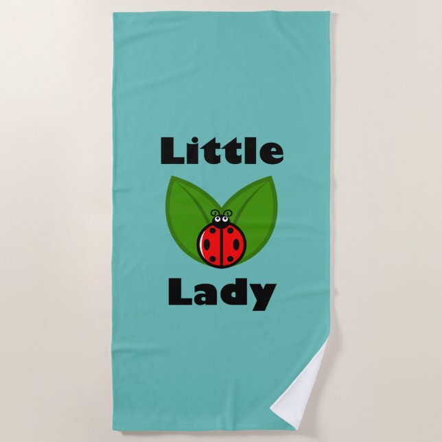 Tres Pequeños Ladybugs - Toalla de playa (Anverso)