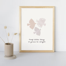 Tres pequeños pájaros cantan arte neutro en el dor